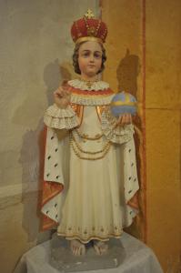 L'église Statue